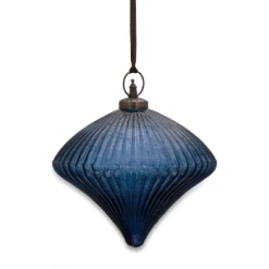 Nkuku Large Indigo Bouka Giant Bauble