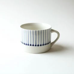 Nkuku Iba Ceramic Mug Indigo - Large