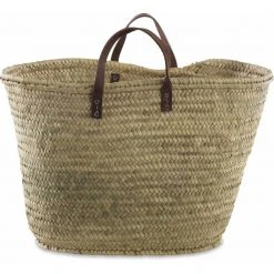 Nkuku Hasani Morrocan Shopper With Leather Handles