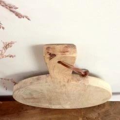 Nkuku Medium Wood Pizza Board - Handcrafted, Eco-Friendly Kitchen Essential 9 Nkuku Medium Wood Pizza Board