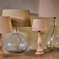 Nkuku Extra Large Natural Dia Jute Lampshade