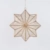 Nkuku Ngoni Hanging Brass Star - Small