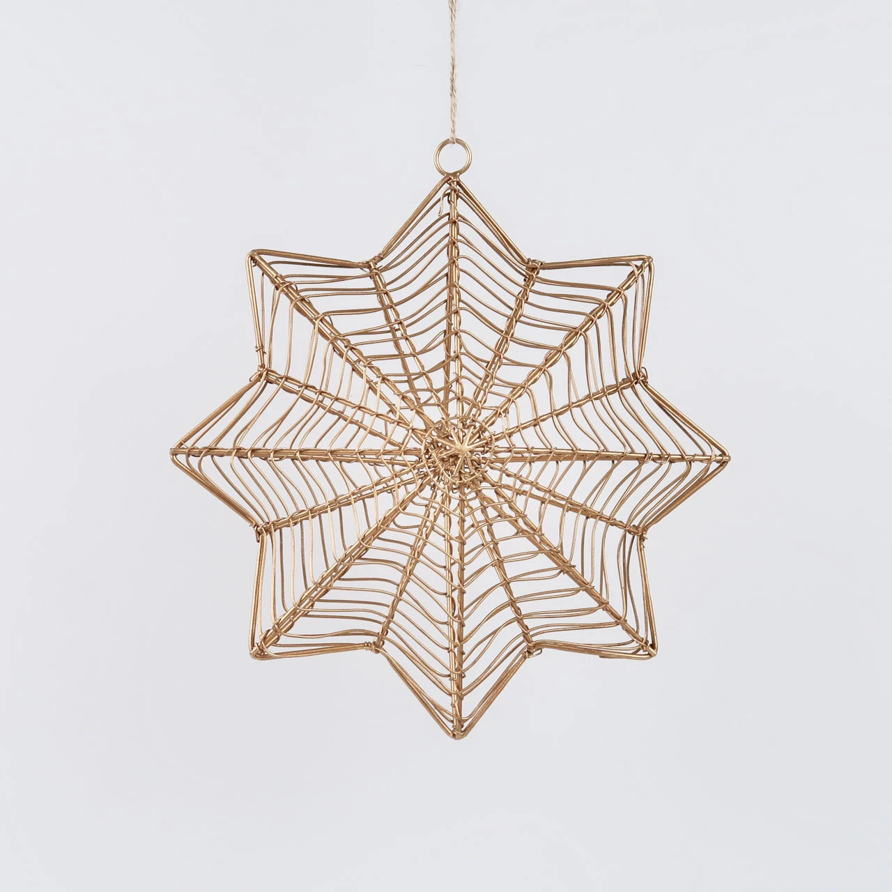 Nkuku Ngoni Hanging Brass Star - Small | Handcrafted Room Decor | Elegant Brass Star for Home & Wall Decor 1 Nkuku Ngoni Hanging Brass Star - Small