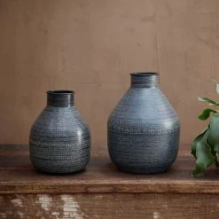 Nkuku Large Black Mahika Vase