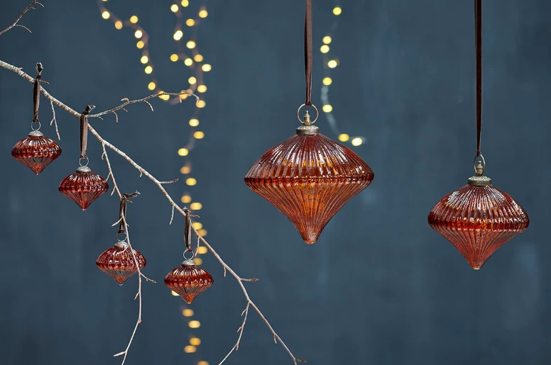 Nkuku Burnt Amber Bouka Giant Bauble - Handcrafted Room Decor for Stylish Interiors 3 Nkuku Burnt Amber Bouka Giant Bauble