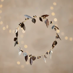 Nkuku Tula Wreath - Leaf and Berry Design