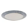 Nkuku Indigo Drop Dinner Plate