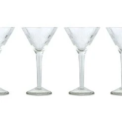 Nkuku Set of 4 Clear Mila Cocktail Glass