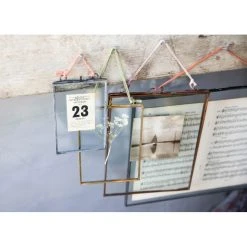 Nkuku Medium Zinc Glass Kiko Frame