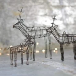 Nkuku Medium Wire Ineko Reindeer