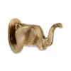 Nkuku Elephant Brass Door Knocker