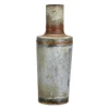 Nkuku Large Aged Zinc Bennu Bottle Vase