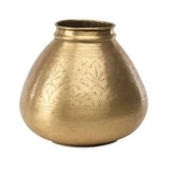 Nkuku Large Nami Brass Vase