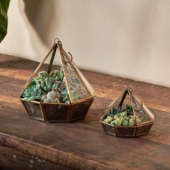 Nkuku Mina Hanging Terrarium