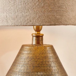 Nkuku Nalgonda Lamp - Antique Brass - Small