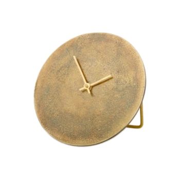 Nkuku Okota Standing Clock - Antique Brass | Elegant Room Decor 1 Nkuku Okota Standing Clock - Antique Brass