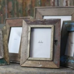 Nkuku Recycled Wood Bera Frame