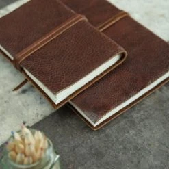 Nkuku A6 Leather Kadira Notebook