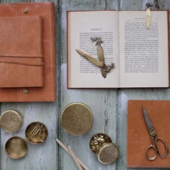 Nkuku Brass Elephant Bookmark