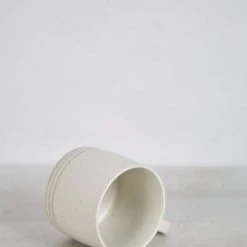 Nkuku Cream Enesta Line Mug