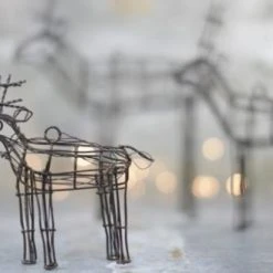 Nkuku Large Wire Ineko Reindeer