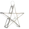 Nkuku Small Antique Zinc Sanwi Standing Star