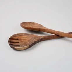Nkuku Pair of Acacia Wood Salad Servers