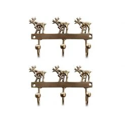 Nkuku Triple Deer Hook Hanger