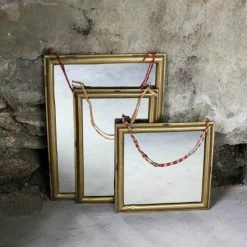 Nkuku Small Kariba Framed Mirror