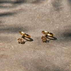 Nkuku Lalia Etched Earrings