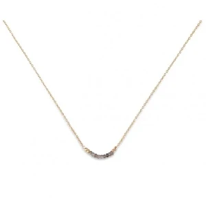 Nkuku Bego Labradorite Necklace - Handcrafted Women's Jewelry 1 Nkuku Bego Labradorite Necklace