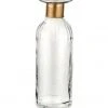 Nkuku Glass Chara Lines Bottle - Large