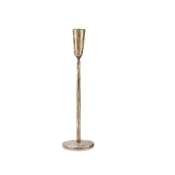 Nkuku Medium Mbata Brass Candlestick Candleholder