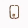 Nkuku Brass Rectangular Tima Hanger