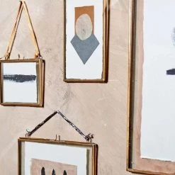 Nkuku 5 x 7" Kiko Brass Frame