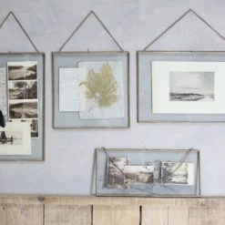 Nkuku Brass Glass Kiko Frame