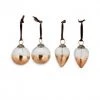 Nkuku Nevasa Bauble - Clear & Antique Copper