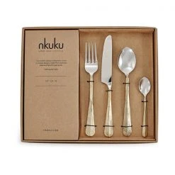 Nkuku Osko 16 Piece Cutlery Set (More colours available)