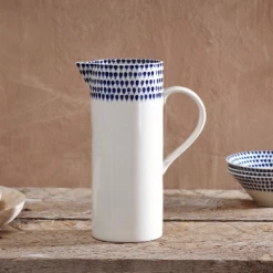 Nkuku Indigo Drop Jug