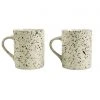 Nkuku Ama Splatter Mugs - Set of 2 - Tall