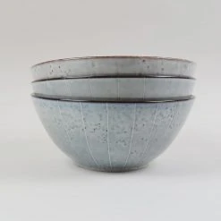 Nkuku Bao Serving Bowl - Grey
