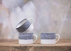 Nkuku Indigo Drop Mug Large