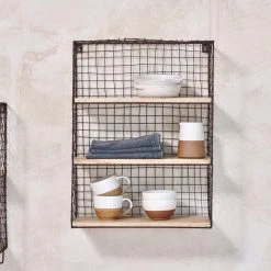 Nkuku Wall Hung Tamba Shelf