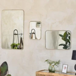 Nkuku Balia Rounded Mirror Small