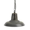 Nkuku Shimla Pendant - Distressed Grey - Small