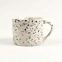 Nkuku Ama Splatter Mugs - Set of 2 - Short