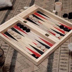 Nkuku Mango Wood Backgammon