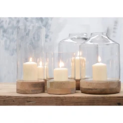 Nkuku Idha Hurricane Lantern - Straight (Medium)