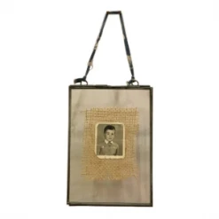 Nkuku Petit cadre Kiko Portrait Zinc