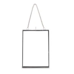 Nkuku Small Silver Kiko Frame